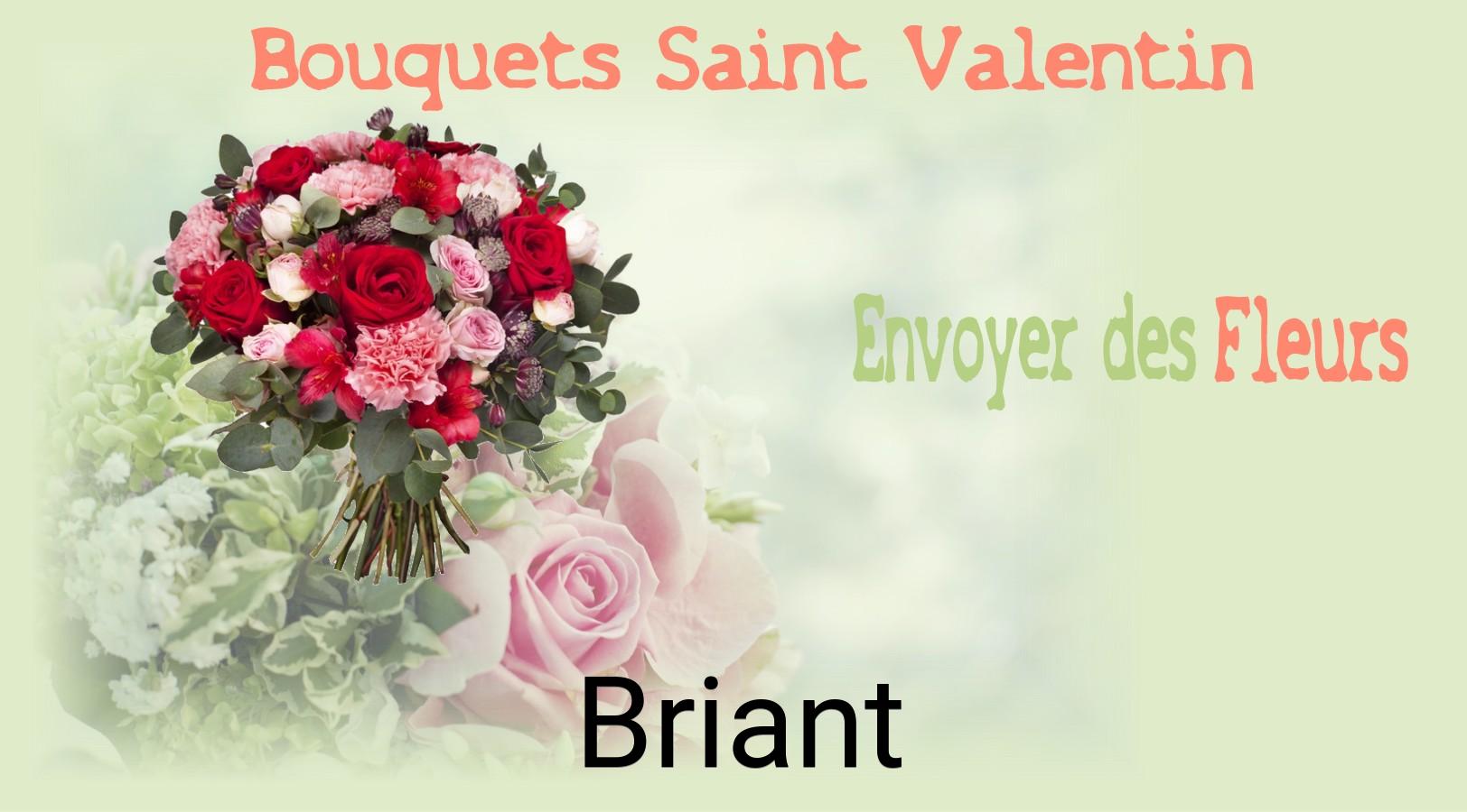Roses de Saint-Valentin livrées à Briant